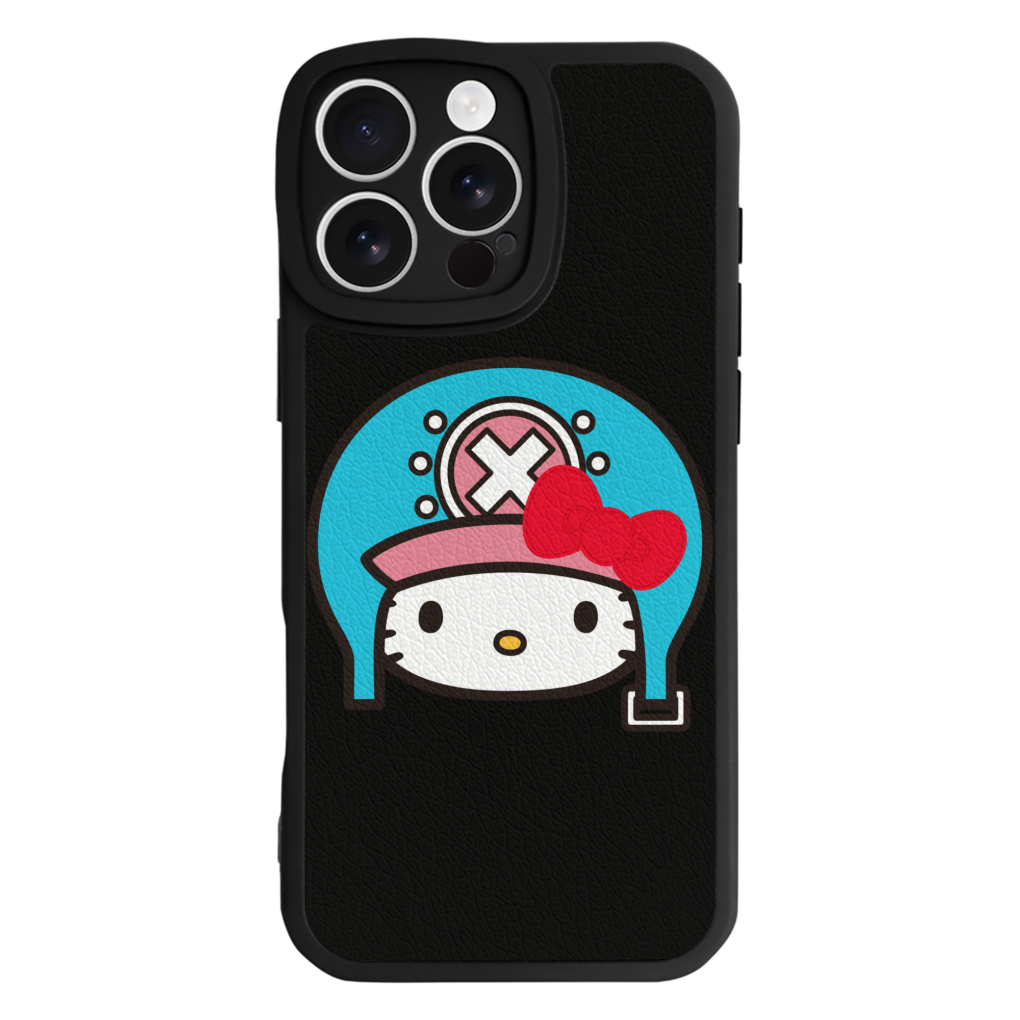 （画像用） Hello Kitty ハローキティ 【iPhone 16シリーズ対応】シリコンスマホケース（レザー調） 材質：シリコン